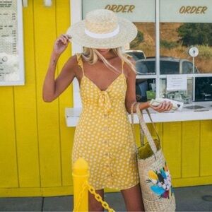 Show me your Mumu x the salty blonde hula mini dress